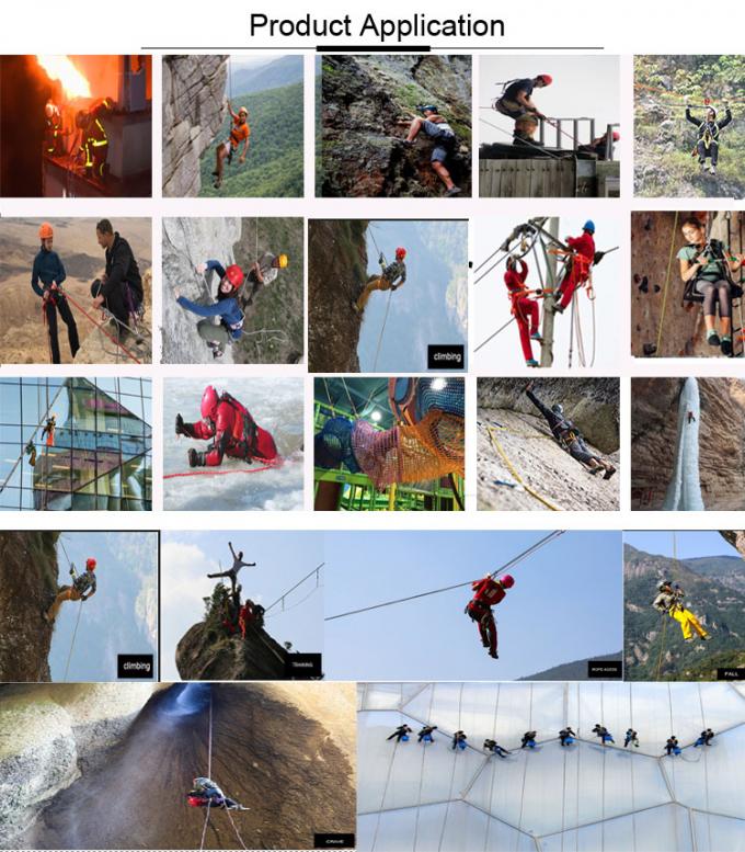 เชือกโรยตัวปีนเขาไนลอน 12 มม. เชือกแบบคงที่การใช้งานกลางแจ้ง 0